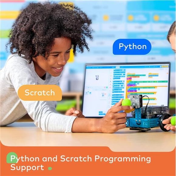 mBot Neo Robot Toys for Kids Ages 8-12, Coding Scratch & Python Programming - Picture 3 of 6